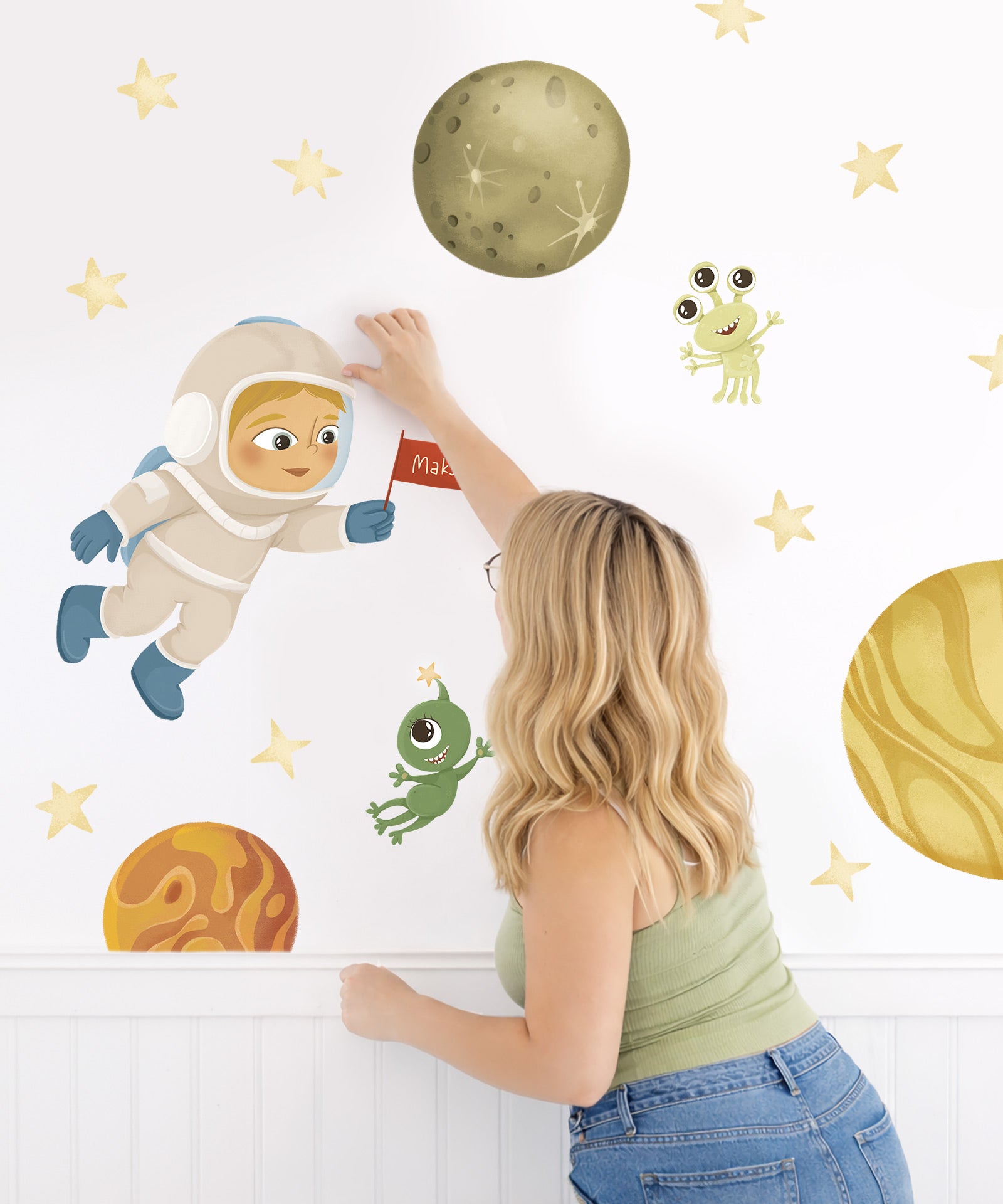 Nalepke Vesoljska pustolovščina