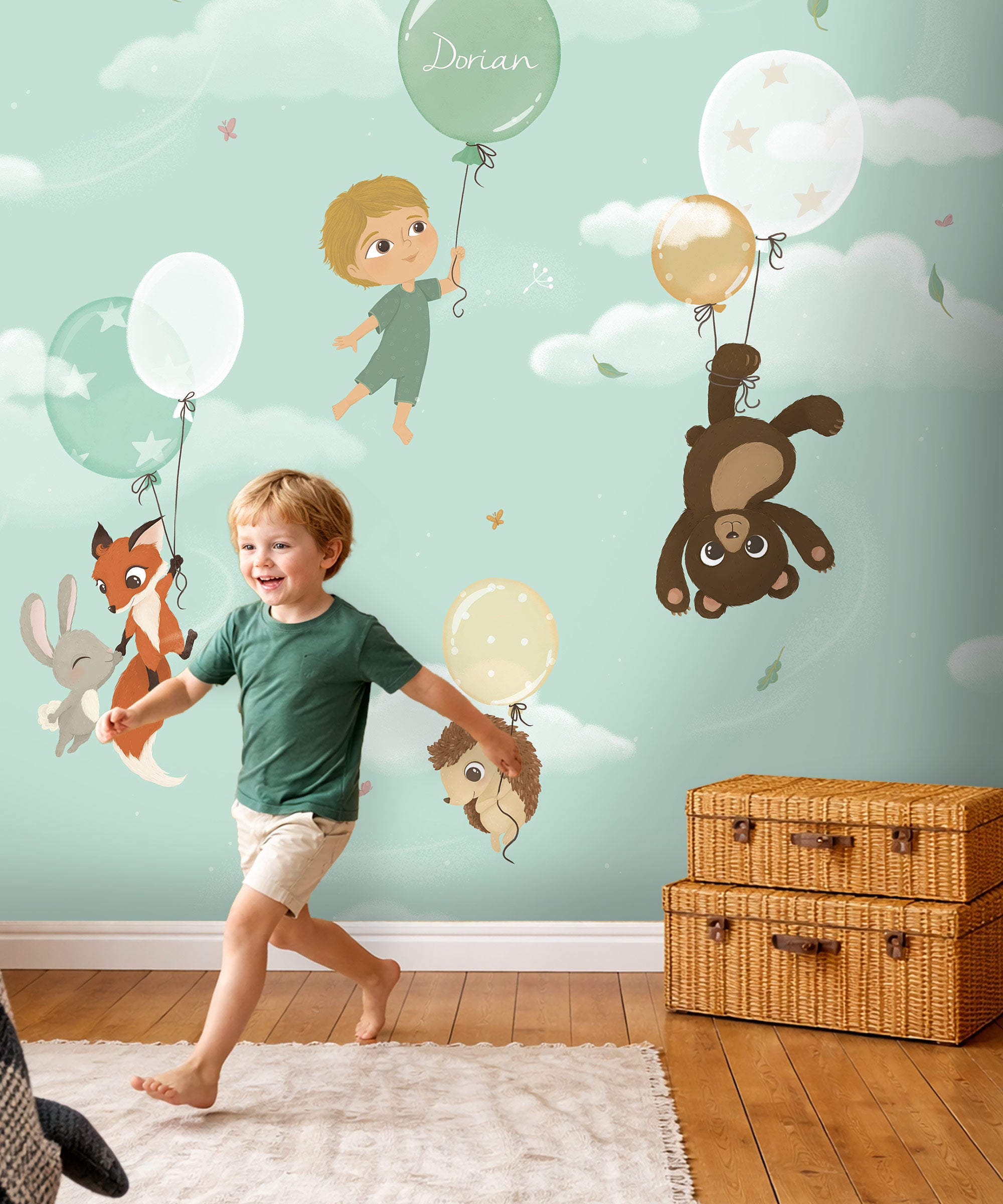 Tapeta Polet z baloni