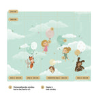 Tapeta Polet s sestrico