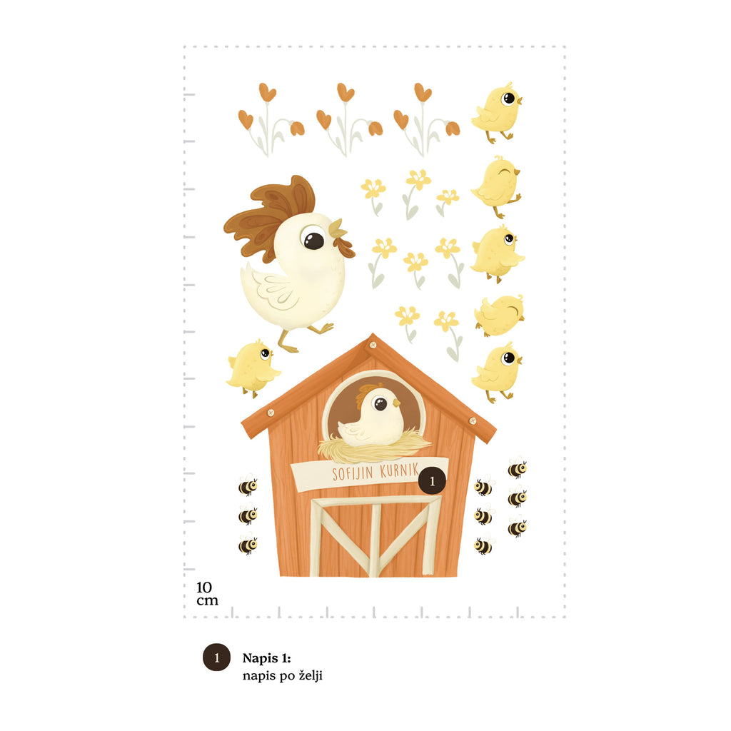 Nalepke Dan na kmetiji