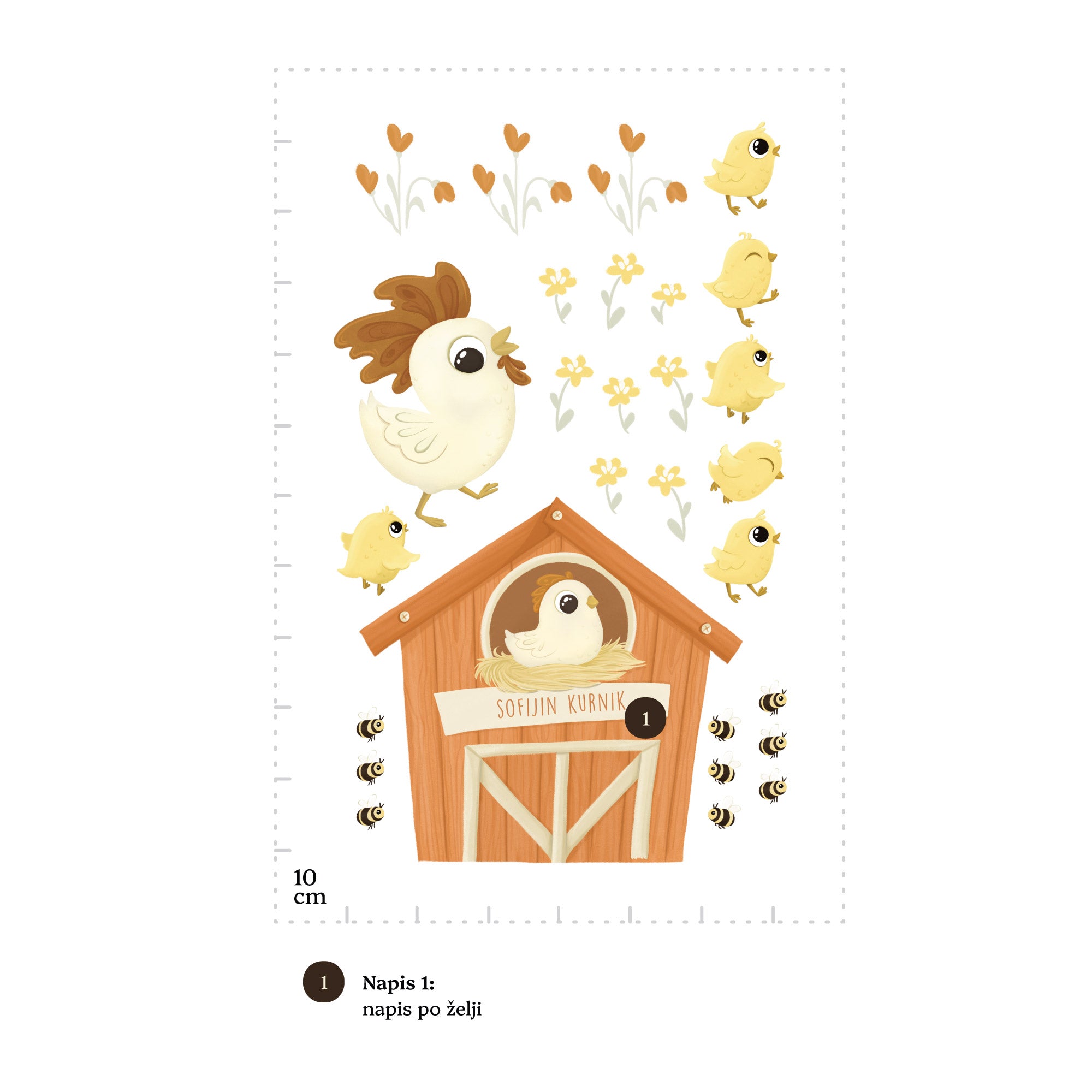 Nalepke Dan na kmetiji